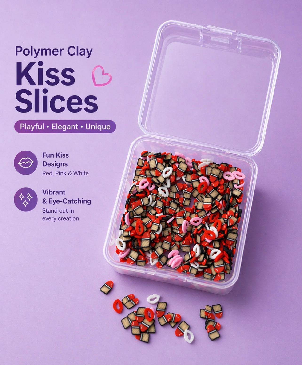Polymer Clay Slices – Decorative Add-On