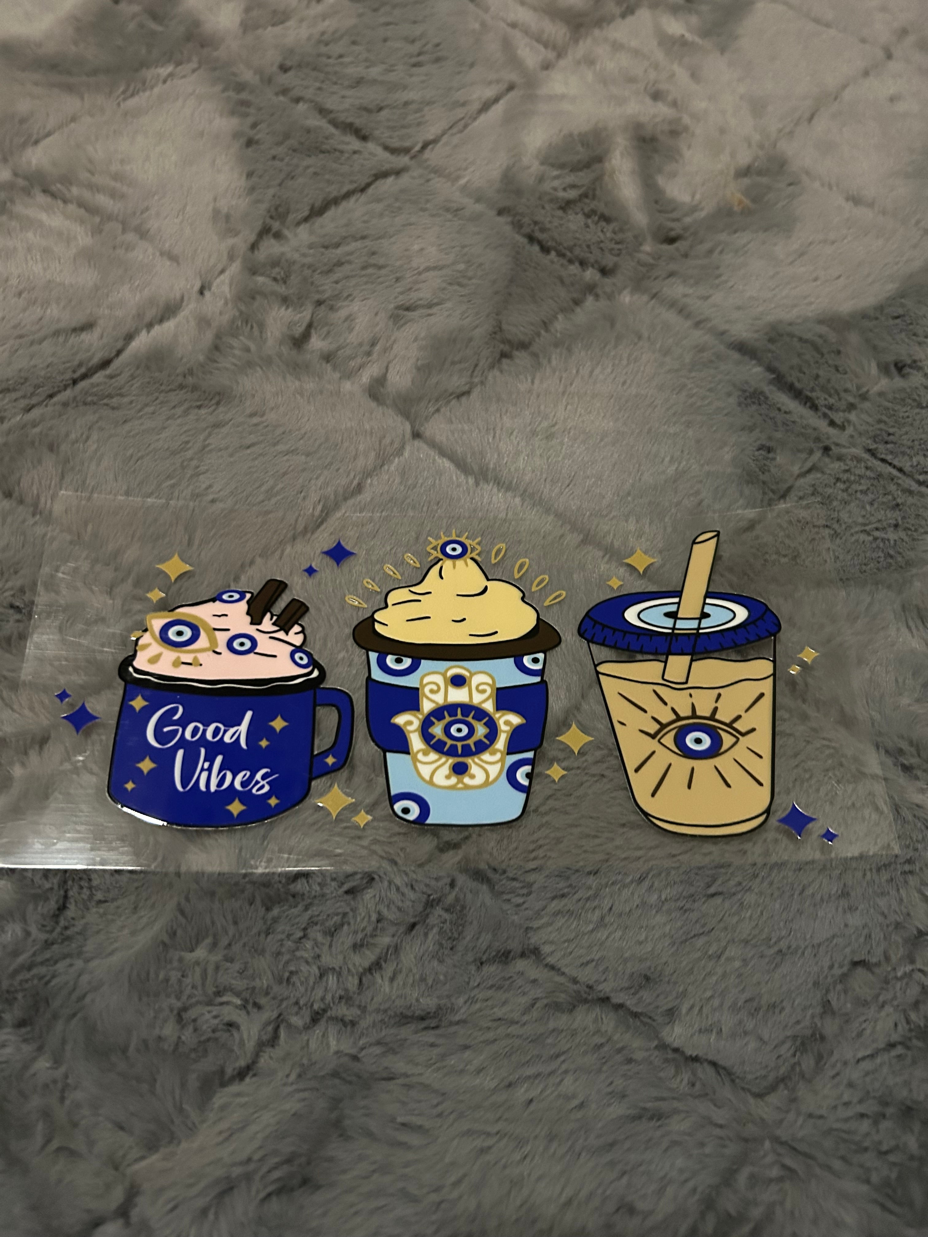 Good vibes blue wrap