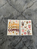 Coffee hearts small wraps