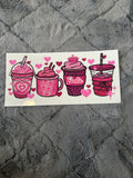 205 Pink doll drink wrap