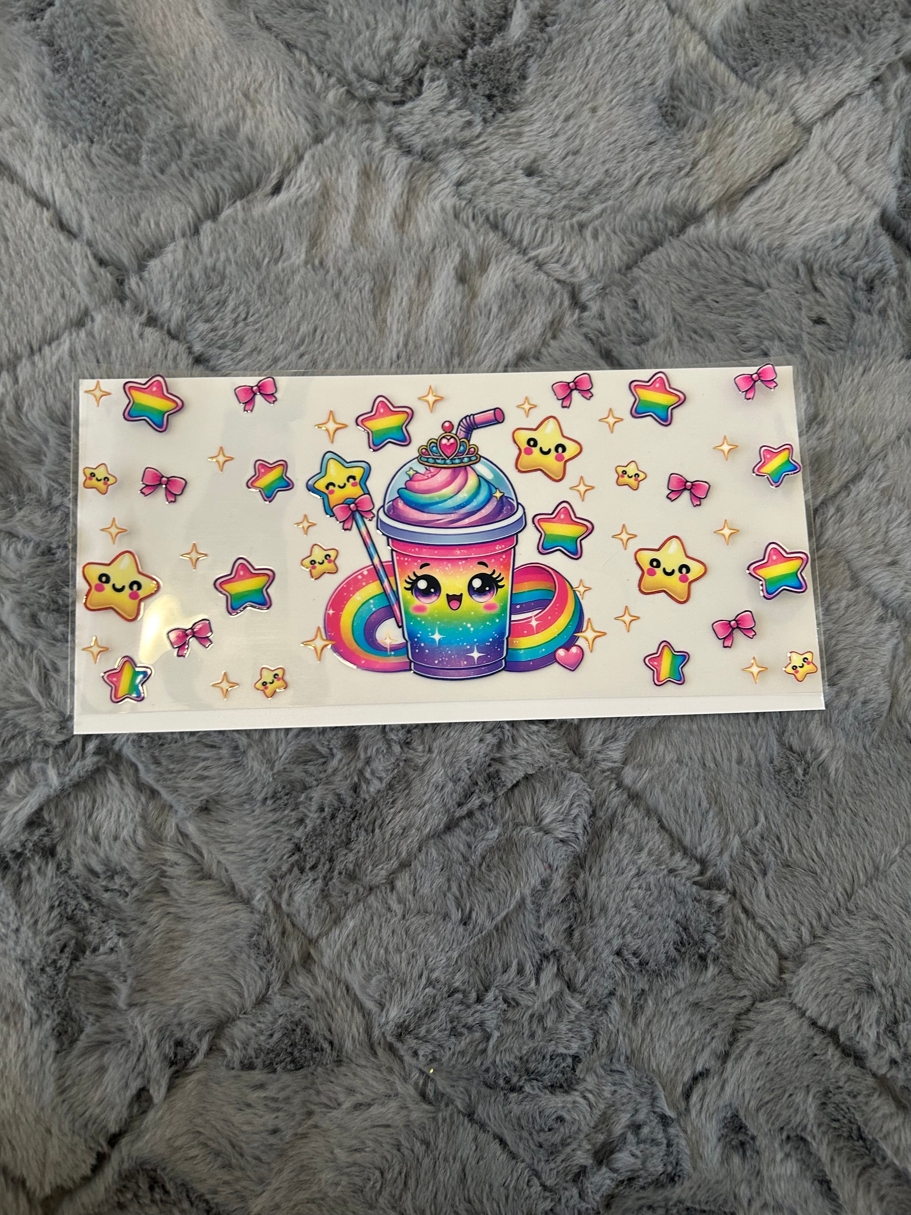 219 Rainbow swirl 🌈