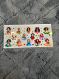 7 Cute Fairy Characters wrap
