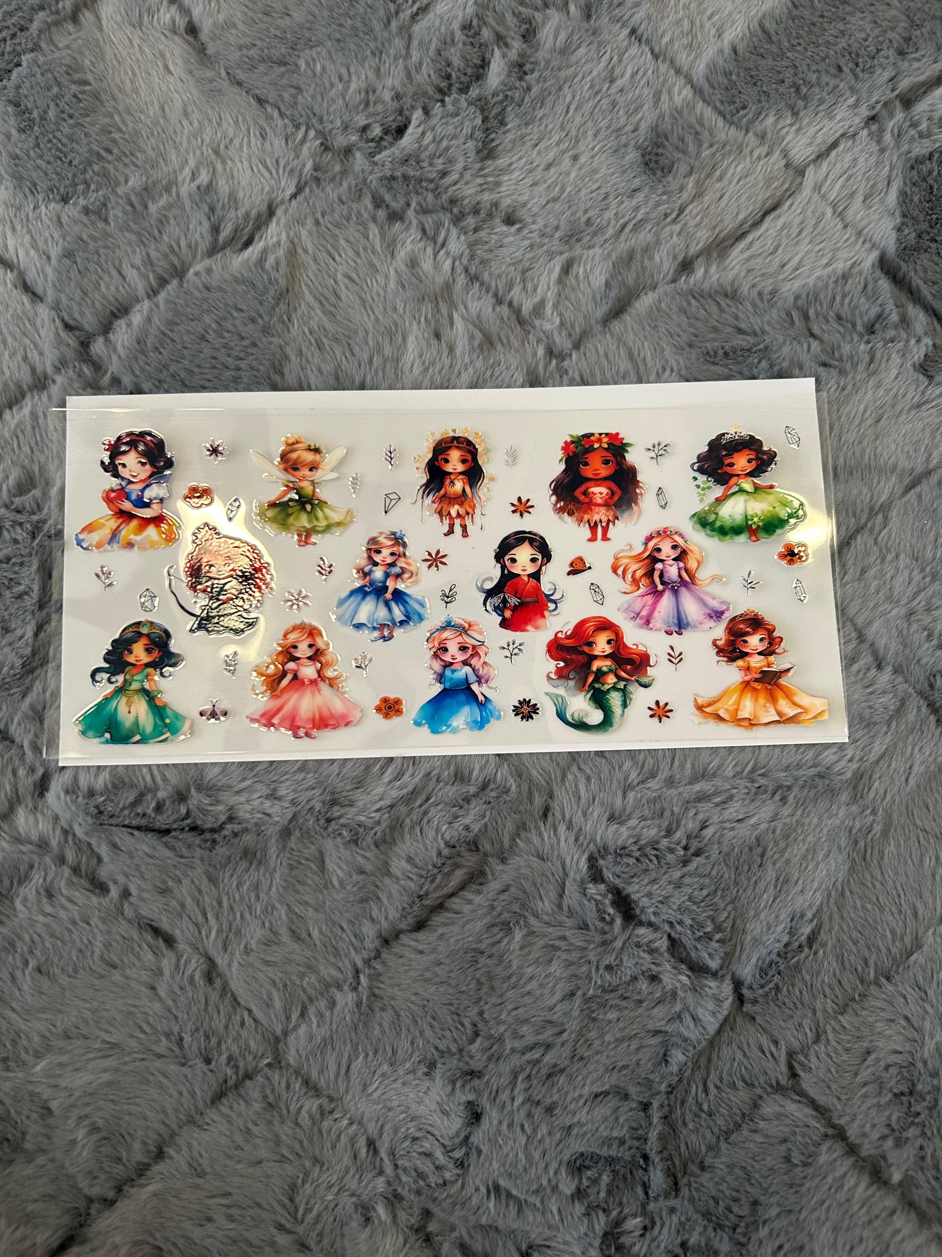 7 Cute Fairy Characters wrap
