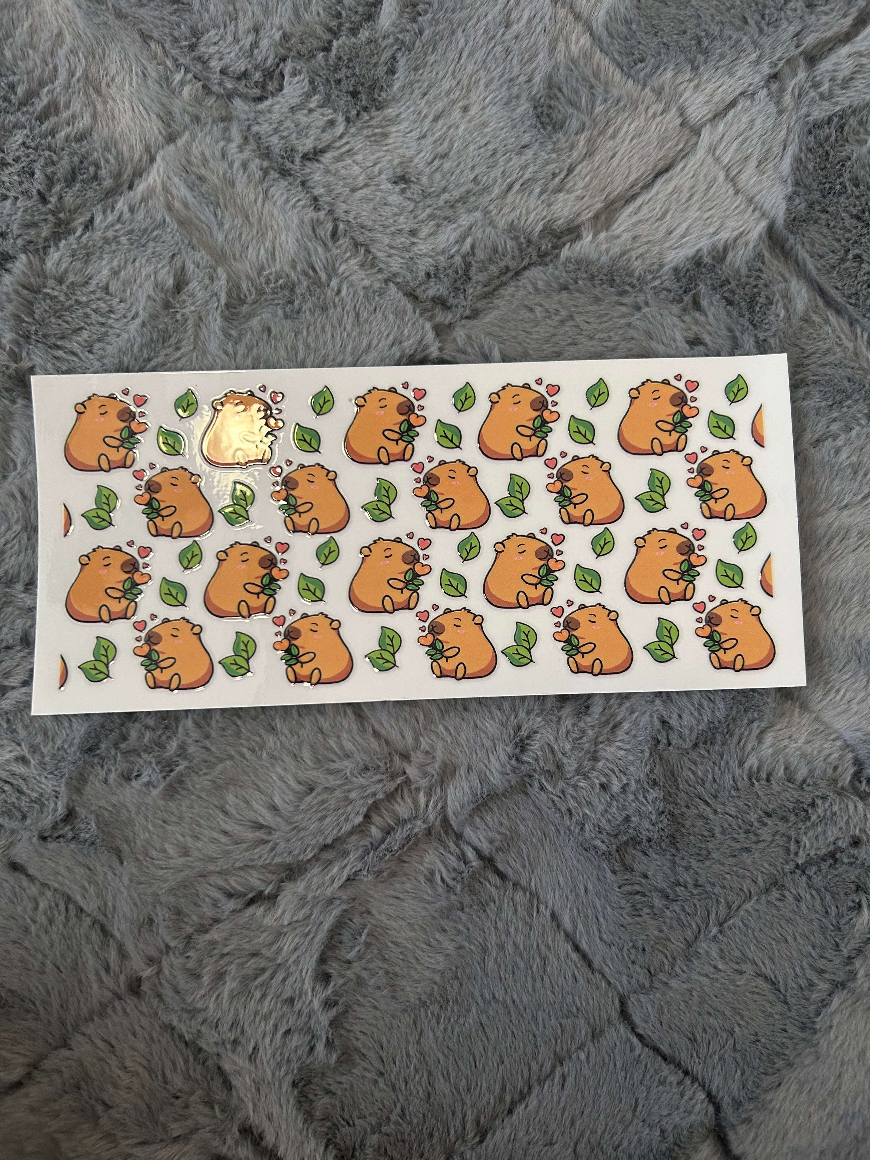 114 Capybara leaf 🍃