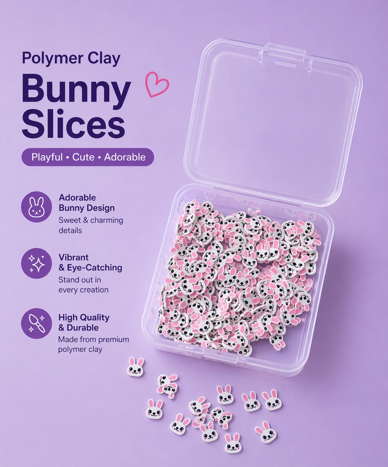 Polymer Clay Slices – Decorative Add-On