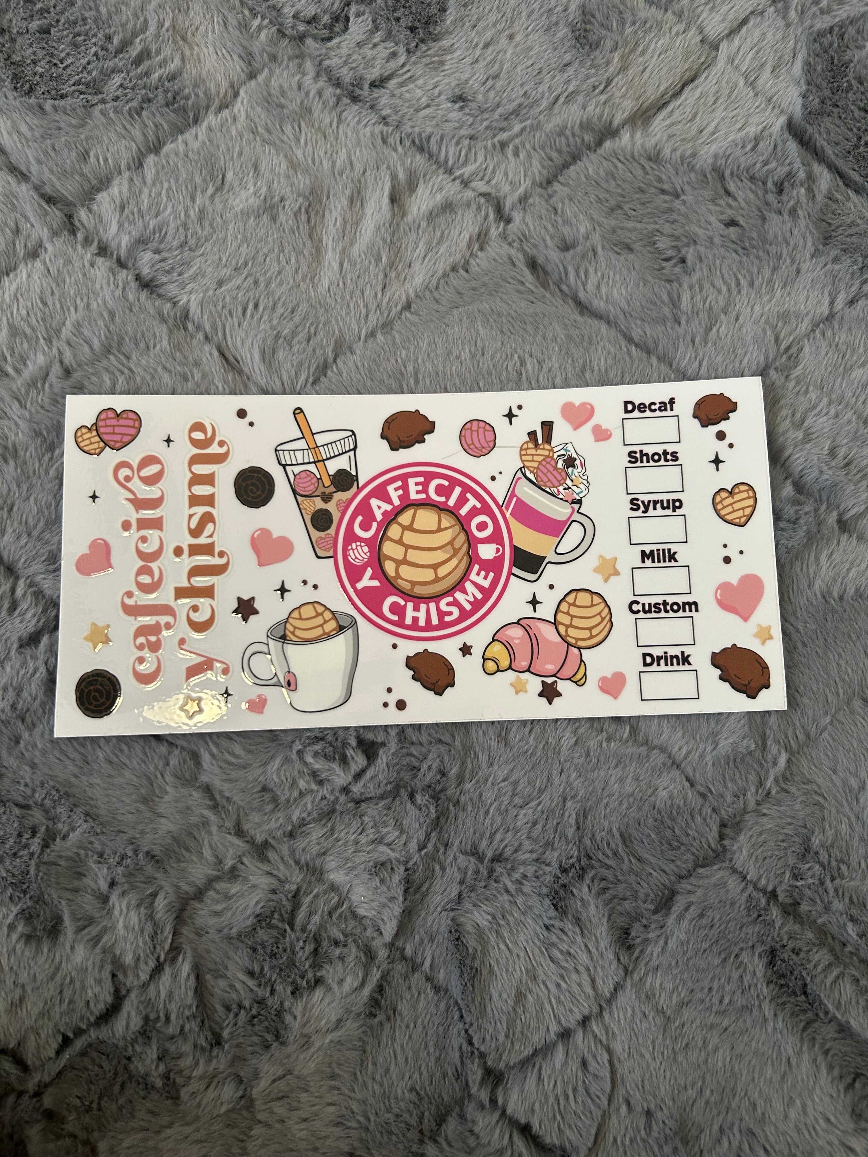202 Cafecito y chisme wrap