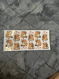 109 Capybara hearts