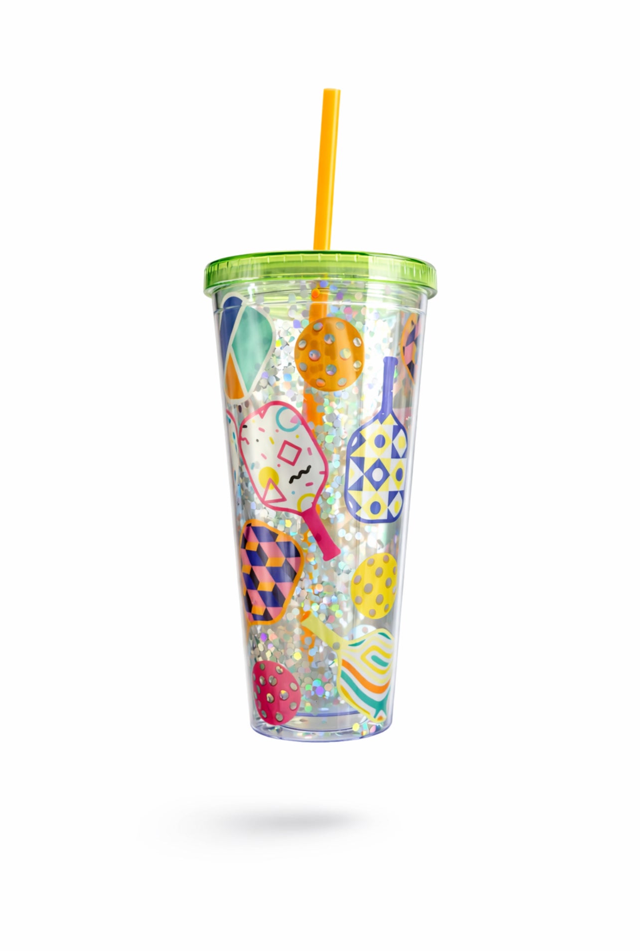 22oz Pickleball Snowglobe Tumbler