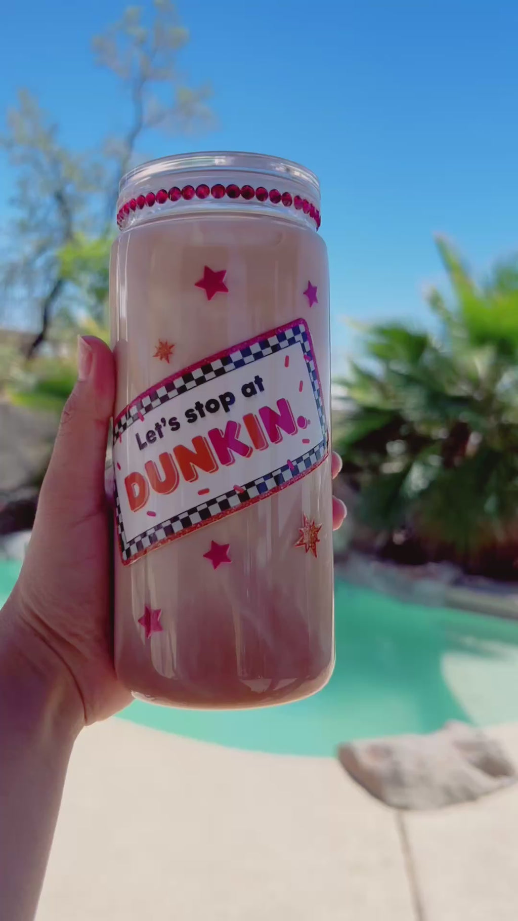20 oz Morning coffee tumbler 🩷